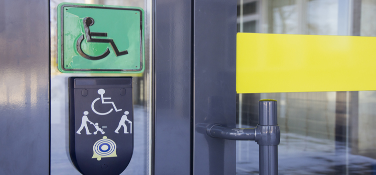 automatic handicap door opener in Bonadelle Ranchos-Madera Ranchos